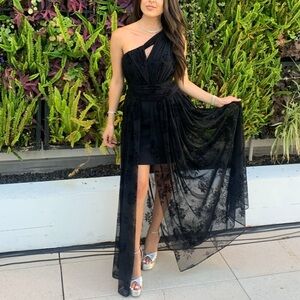 CHIARA BONI One Shoulder Gown